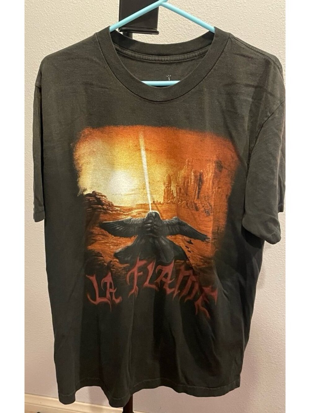 NEW LA FLAME CACTUD JACK TRAVIS SCOTTT-SHIRT SZ XXL